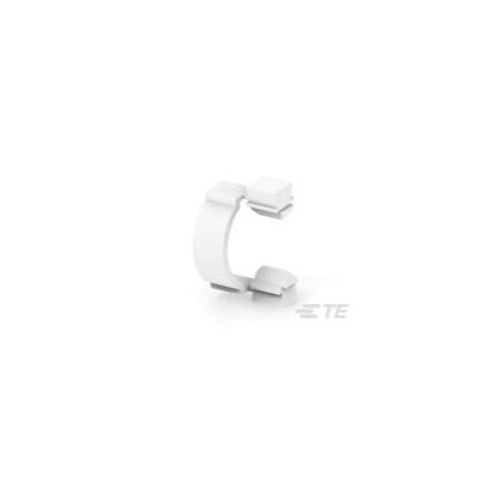 Te Connectivity NECTOR S RING CLIP WHITE 1740261-1